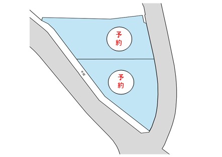 甲斐市竜王新町新規２区画分譲地